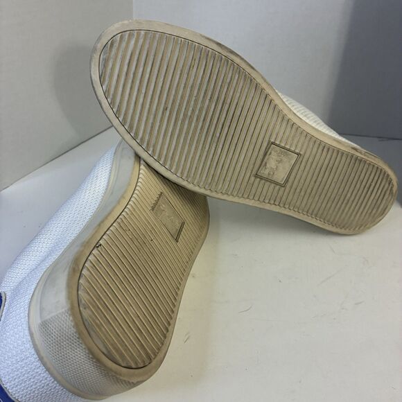 CLAE Los Angeles White Knit Sneakers Men’s Size 10 Casual Lace Up Shoes